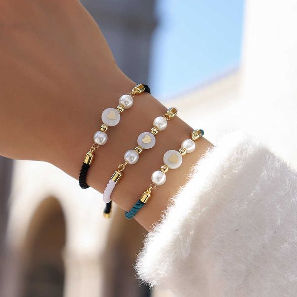 charm bracelets new fashion heart shell charm bracelet women vintage adjustable imitation pearl bead bracelet for women jewelry gift aa23040, Golden;silver
charm bracelets new fashion heart shell charm bracelet women vintage adjustable imitation pearl bead bracelet for women jewelry gift aa23040, Golden;silver