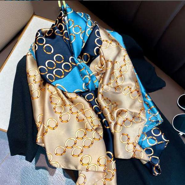 sarongs 180*90cm summer sunscreen scarves korean fashion new silk long spring and autumn scarves air conditioning large shawl dual-use p2303, Blue;gray
sarongs 180*90cm summer sunscreen scarves korean fashion new silk long spring and autumn scarves air conditioning large shawl dual-use p2303, Blue;gray