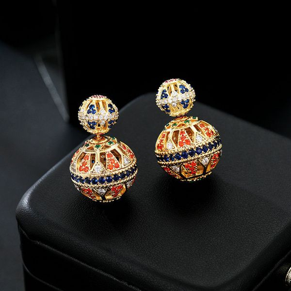 dangle chandelier sinzry color cubic zirconia mini paving ball earstuds women's fashion jewelry 230403, Silver
dangle chandelier sinzry color cubic zirconia mini paving ball earstuds women's fashion jewelry 230403, Silver