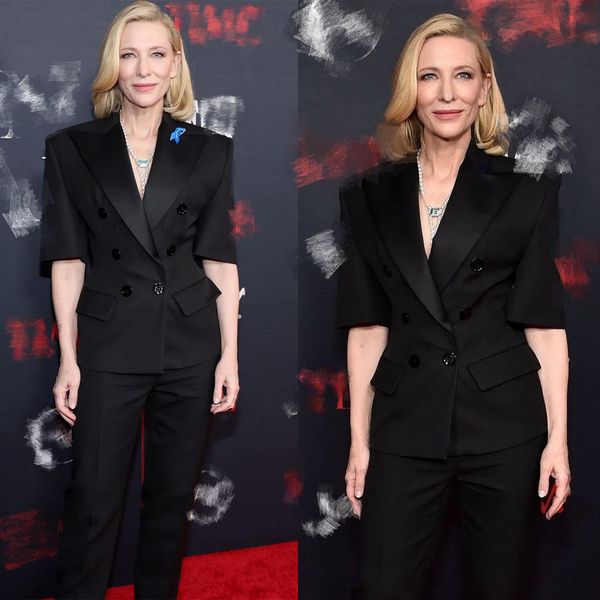 solid color double breasted five-point sleeve suit black women blazer 2023 formal slim blazers lady office work suit, Black;red
solid color double breasted five-point sleeve suit black women blazer 2023 formal slim blazers lady office work suit, Black;red