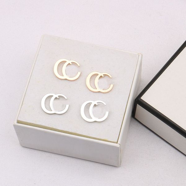 simple gold plated copper designers brand earrings designer double letter ear stud women geometric earring for wedding party jewerlry, Golden;silver
simple gold plated copper designers brand earrings designer double letter ear stud women geometric earring for wedding party jewerlry, Golden;silver