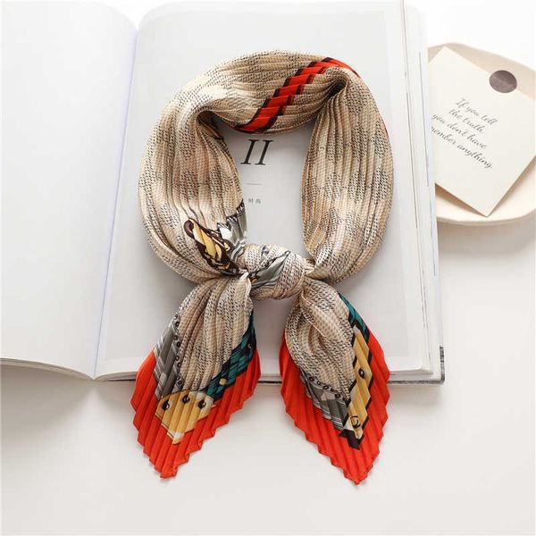 sarongs 2022 new 70cm crinkle scarf women silk satin print neck tie hair band luxury head kerchief bandana foulard for ladies p230403, Blue;gray
sarongs 2022 new 70cm crinkle scarf women silk satin print neck tie hair band luxury head kerchief bandana foulard for ladies p230403, Blue;gray