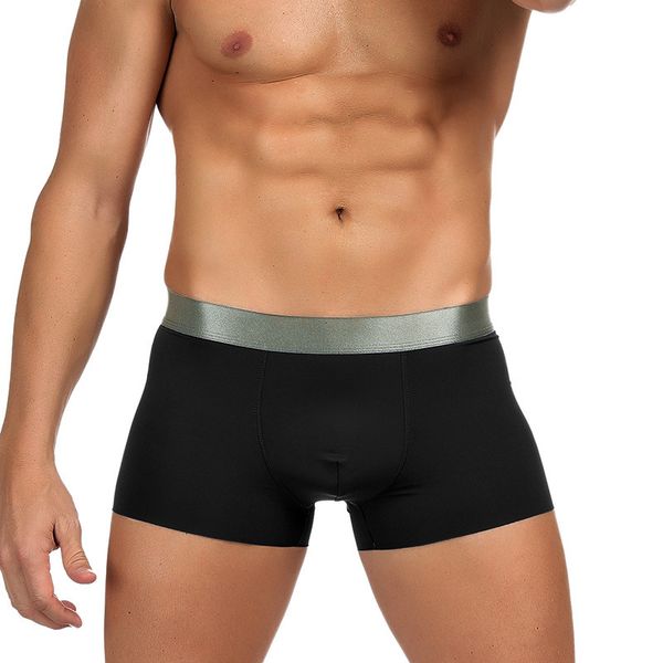 underpants recommend men's quick dried ice silk sports boxing silver belt underwear 230404, Black;white
underpants recommend men's quick dried ice silk sports boxing silver belt underwear 230404, Black;white