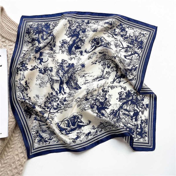 sarongs elegant floral silk square scarf women spring new hairband neck kerchief bandana female foulard hair wrapping handkerchief p230323, Blue;gray
sarongs elegant floral silk square scarf women spring new hairband neck kerchief bandana female foulard hair wrapping handkerchief p230323, Blue;gray