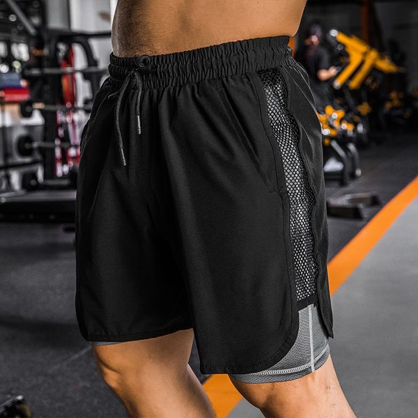 men's shorts summer men's running shorts 2-in-1 sports loose jogging fitness shorts training fast drying men's sports shorts, White;black
men's shorts summer men's running shorts 2-in-1 sports loose jogging fitness shorts training fast drying men's sports shorts, White;black