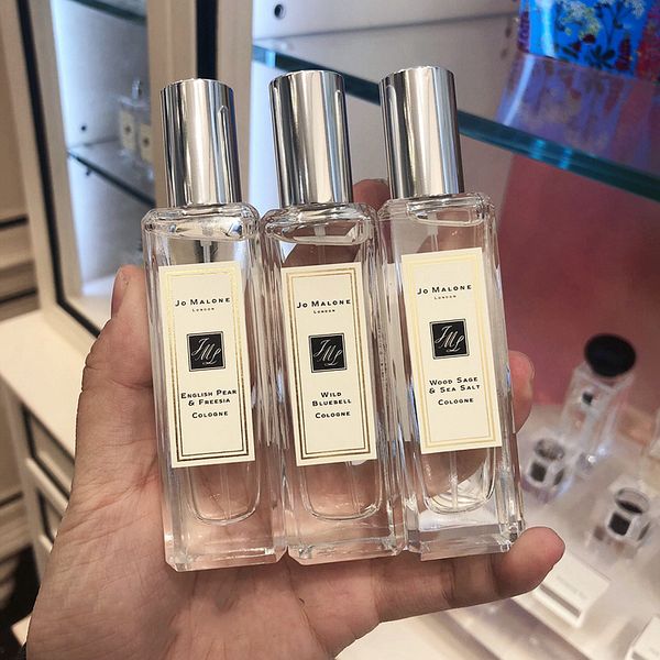 

30ml jo malone perfume wild bluebell sea salt english pear lime blackberry peony blush suede orange blossom cologne long lasting smell londo