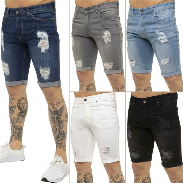 men's pants summer fashion casual slim fit stretch short jeans elastic denim shorts 230403, Black
men's pants summer fashion casual slim fit stretch short jeans elastic denim shorts 230403, Black