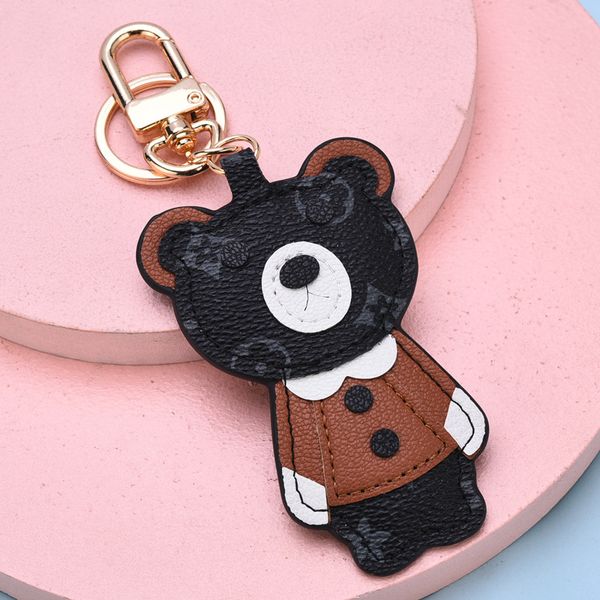 luxury plaid cartoon bear keychain classic exquisite designer leather car keyring zinc alloy lanyard gift jewelry accessories high quality, Silver
luxury plaid cartoon bear keychain classic exquisite designer leather car keyring zinc alloy lanyard gift jewelry accessories high quality, Silver
