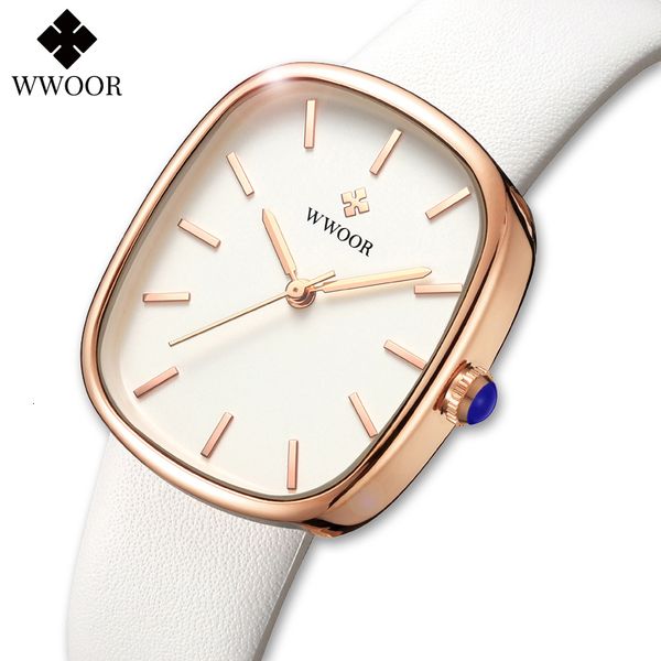 women's watches wwoor women fashion leather quartz bracelet brand luxury waterproof ladies wristwatch montre femme feminino 230404, Slivery;golden
women's watches wwoor women fashion leather quartz bracelet brand luxury waterproof ladies wristwatch montre femme feminino 230404, Slivery;golden