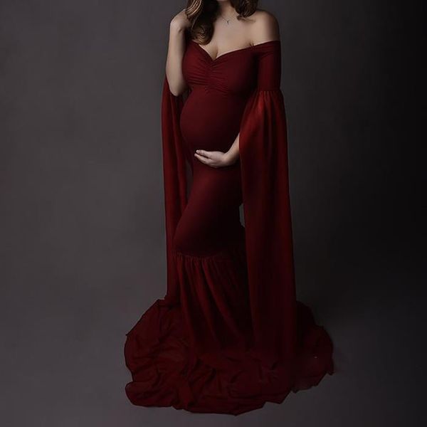 maternity dresses pregnancy po dress autumn chiffon fashion words collar maternity pography party dress 230404, White
maternity dresses pregnancy po dress autumn chiffon fashion words collar maternity pography party dress 230404, White