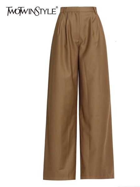 women's shorts twotyle casual wide leg pants for women high waist loose solid minimalsit trousers korena female clothing autumn 230404, White;black
women's shorts twotyle casual wide leg pants for women high waist loose solid minimalsit trousers korena female clothing autumn 230404, White;black