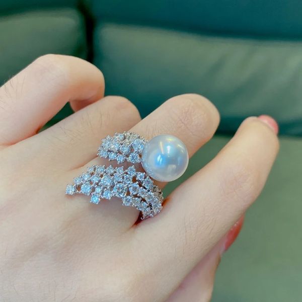 2022 pearl diamond finger ring 925 sterling silver engagement wedding band rings for women bridal promise birthday party jewelry, Slivery;golden
2022 pearl diamond finger ring 925 sterling silver engagement wedding band rings for women bridal promise birthday party jewelry, Slivery;golden