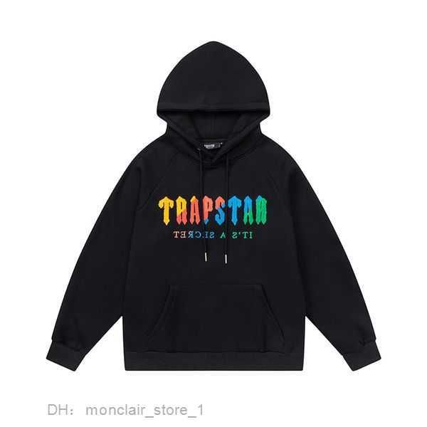 men's hoodies & trapstar full tracksuit rainbow towel embroidery decoding hooded sportswear and women suit zipper trousers 1 yjxv yjxv, Black
men's hoodies & trapstar full tracksuit rainbow towel embroidery decoding hooded sportswear and women suit zipper trousers 1 yjxv yjxv, Black