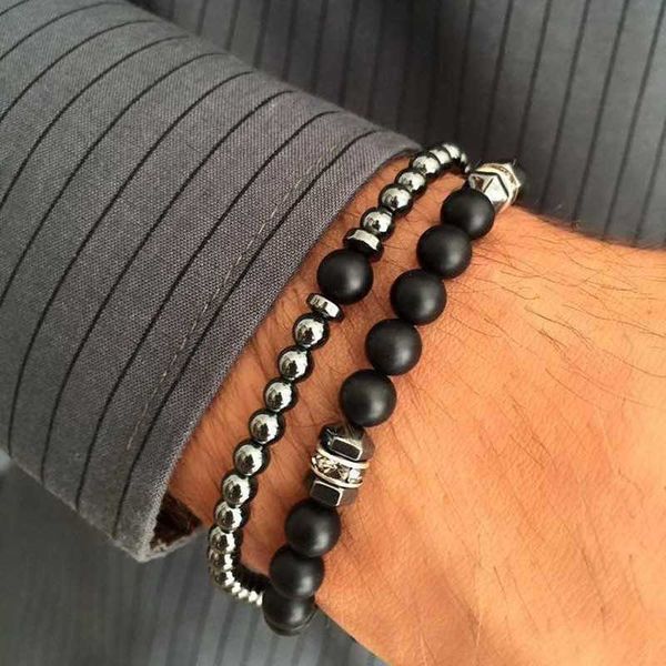 charm bracelets naiqube 2pcs/set fashion men bracelet stainless steel chain stone bead bracelet for men jewelry gift classic pulsera hombre, Golden;silver
charm bracelets naiqube 2pcs/set fashion men bracelet stainless steel chain stone bead bracelet for men jewelry gift classic pulsera hombre, Golden;silver