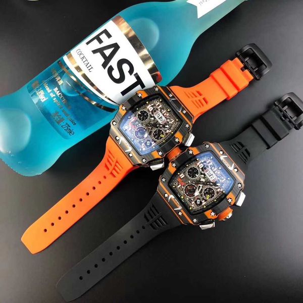 milles watch business and leisure domineering carbon fiber men's fully automatic mechanical watch calendar large personality table tape, Slivery;golden
milles watch business and leisure domineering carbon fiber men's fully automatic mechanical watch calendar large personality table tape, Slivery;golden