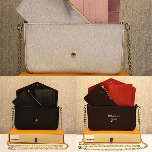 evening 3 pcs set multi felicie pochette wallets women chain s wallet messenger leather handbags shoulder quality flower purse crossbody bag
evening 3 pcs set multi felicie pochette wallets women chain s wallet messenger leather handbags shoulder quality flower purse crossbody bag