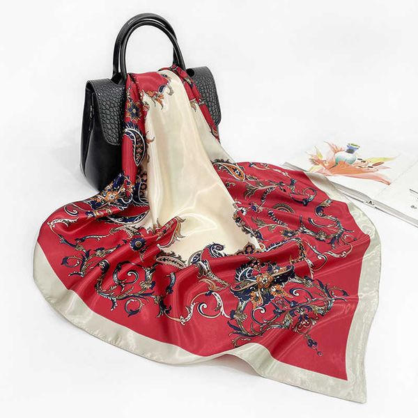 sarongs 22 new imitation silk 90 silk scarf women wild shawl printed satin large square scarf live scarves baotou scarf p230403, Blue;gray
sarongs 22 new imitation silk 90 silk scarf women wild shawl printed satin large square scarf live scarves baotou scarf p230403, Blue;gray