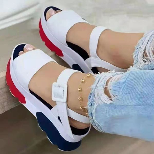 sandals women sandals peep toe solid color buckle woman wedge sandal summer comfort casual shoes platform female sandals 230403, Black
sandals women sandals peep toe solid color buckle woman wedge sandal summer comfort casual shoes platform female sandals 230403, Black