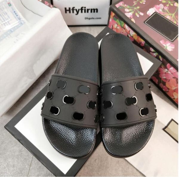 luxurys designers sandals for men women fashion classic floral brocade slides flats leather rubber heatshoes platform flip flops gear beach, Black
luxurys designers sandals for men women fashion classic floral brocade slides flats leather rubber heatshoes platform flip flops gear beach, Black