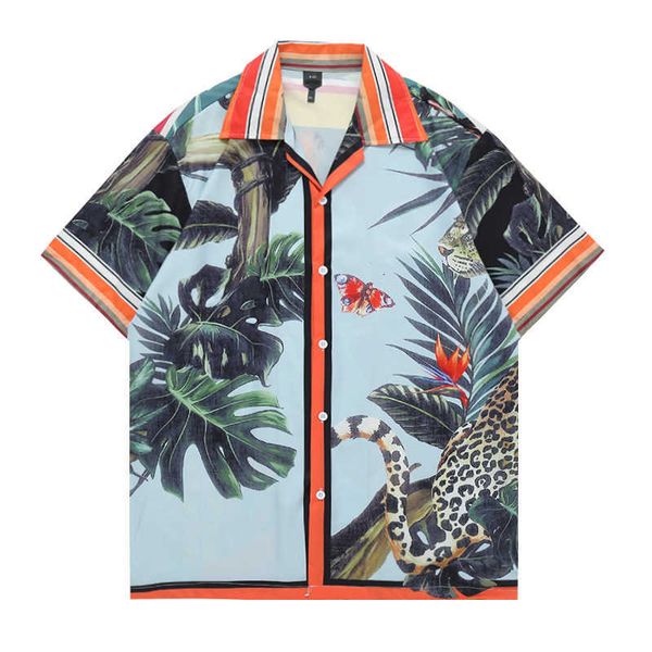 vintage cuban collar broken flower shirt men's and women's loose port design emotional couple beach short-sleeved shirt, Black;white
vintage cuban collar broken flower shirt men's and women's loose port design emotional couple beach short-sleeved shirt, Black;white