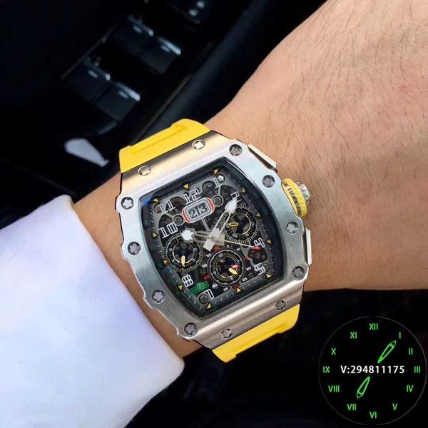 milles watch business leisure men's fully automatic mechanical watch multifunctional calendar personalized fashion tape nightlight spor, Slivery;golden
milles watch business leisure men's fully automatic mechanical watch multifunctional calendar personalized fashion tape nightlight spor, Slivery;golden