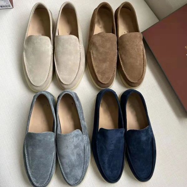 real p designer loro suede casual walking shoes charms embellished walk loafers couple genuine mens leather slip on flats for men sports dre, Black
real p designer loro suede casual walking shoes charms embellished walk loafers couple genuine mens leather slip on flats for men sports dre, Black