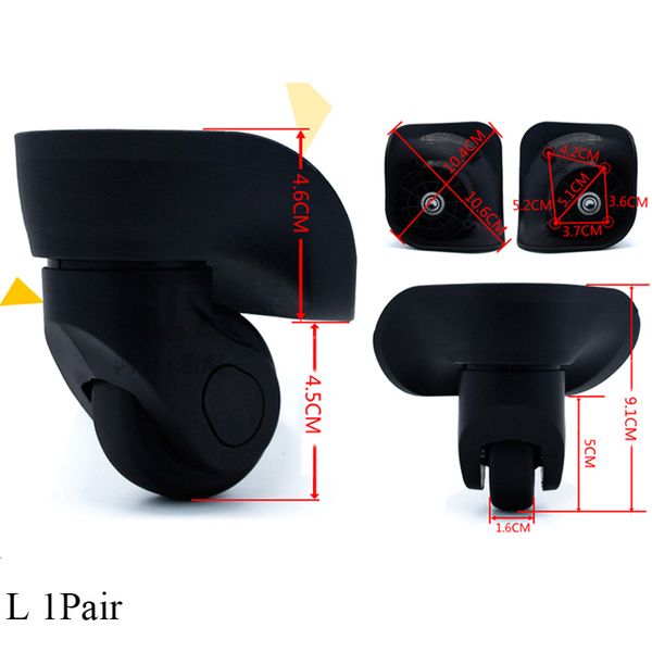 bag parts accessories replacement luggage wheels for suitcases repair hand spinner caster rubber trolley for customs box 230404, Black
bag parts accessories replacement luggage wheels for suitcases repair hand spinner caster rubber trolley for customs box 230404, Black