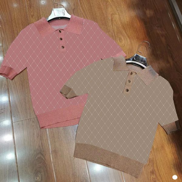 women's knits & tees polo shirt knitted short sleeve turn-down collar short sleeve show letter knit women w, White
women's knits & tees polo shirt knitted short sleeve turn-down collar short sleeve show letter knit women w, White