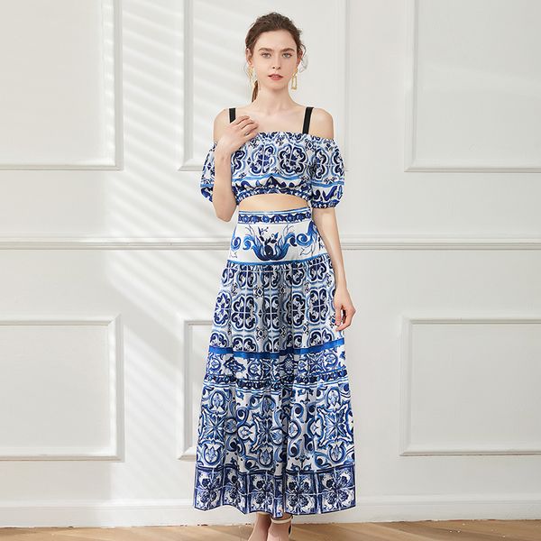summer birthday dress women outfit retro floral two piece sets 2023 slim suspender print and maxi skirt woman designer 2 piece party cockta, White
summer birthday dress women outfit retro floral two piece sets 2023 slim suspender print and maxi skirt woman designer 2 piece party cockta, White