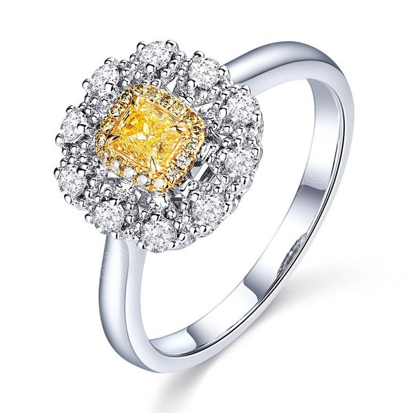 exquisite simulation citrine zircon rings for women flower shape white cz finger rings female party wedding jewelry, Silver
exquisite simulation citrine zircon rings for women flower shape white cz finger rings female party wedding jewelry, Silver