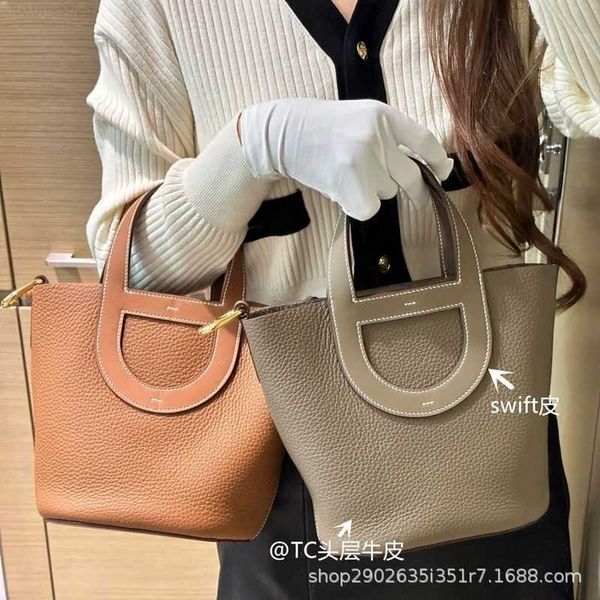 designer luxury layer cow hide pig nose vegetable basket bucket for women leather hand one shoulder loop bag picotin
designer luxury layer cow hide pig nose vegetable basket bucket for women leather hand one shoulder loop bag picotin