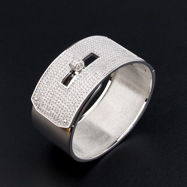 18k gold silver plated wide cuff infinity bangle bracelets womens charm bracelet men luxury designer jewelry fashion party christmas wedding, Black
18k gold silver plated wide cuff infinity bangle bracelets womens charm bracelet men luxury designer jewelry fashion party christmas wedding, Black