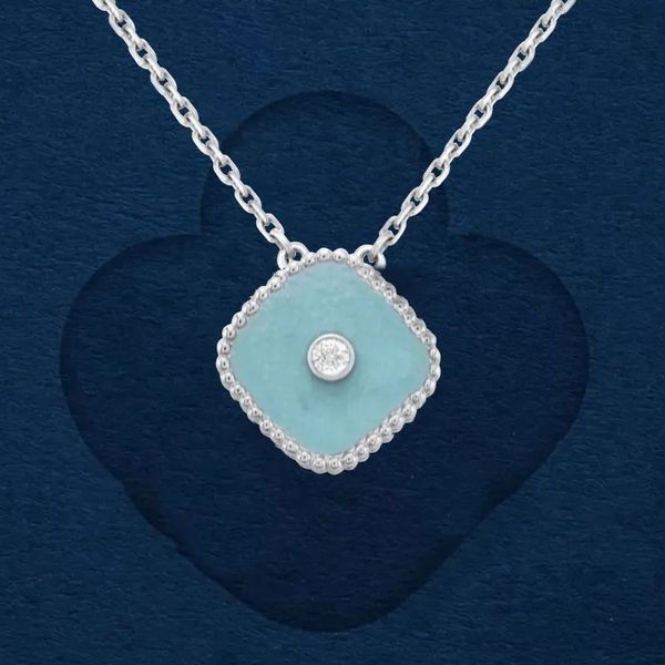 four leaf clover necklace designer pendant s for womens elegant van flower locket cleef choker chains jewelry 18k gold girls gift, Silver
four leaf clover necklace designer pendant s for womens elegant van flower locket cleef choker chains jewelry 18k gold girls gift, Silver