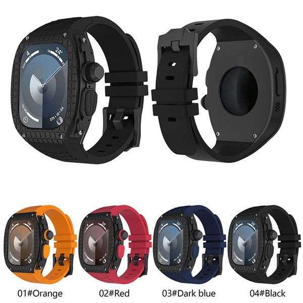 Kit Ultra Mod Wristband Bracelet Steel Cases Cover with Solid Band Strap Silicone Bands Watchband for Apple Watch Series 8 9 iWatch 49mm Ultra2 s i 4mm 2
Kit Ultra Mod Wristband Bracelet Steel Cases Cover with Solid Band Strap Silicone Bands Watchband for Apple Watch Series 8 9 iWatch 49mm Ultra2 s i 4mm 2