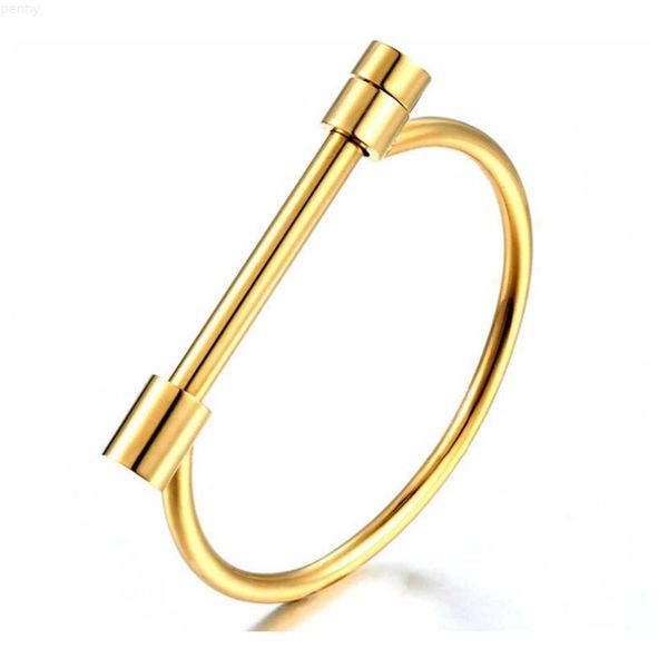 wholesale fashion luxury designer non tarnish gold filled big d screw ladies bangles dubai stainless steel bangle women, Golden;silver
wholesale fashion luxury designer non tarnish gold filled big d screw ladies bangles dubai stainless steel bangle women, Golden;silver