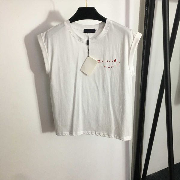 23ss tee designer clothes women womens t-shirt round neck pure cotton brand logo letter print short sleeve t-shirt women clothes, White
23ss tee designer clothes women womens t-shirt round neck pure cotton brand logo letter print short sleeve t-shirt women clothes, White