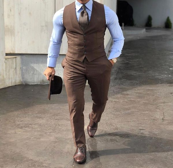 classy 2020 designers wedding tuxedos brown mens wedding suits two pieces groom wear formal business party dancing suit ves3542987, Black;gray
classy 2020 designers wedding tuxedos brown mens wedding suits two pieces groom wear formal business party dancing suit ves3542987, Black;gray