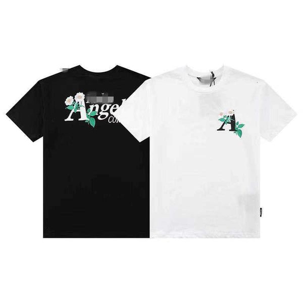 palm chaopai angel daisy embroidery flower letter print short sleeve loose casual men's t-shirt, White;black
palm chaopai angel daisy embroidery flower letter print short sleeve loose casual men's t-shirt, White;black