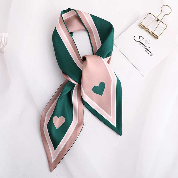 sarongs sweet love print women small silk scarf handle bag ribbons female head scarves sharp angle green 90*10cm p230403, Blue;gray
sarongs sweet love print women small silk scarf handle bag ribbons female head scarves sharp angle green 90*10cm p230403, Blue;gray