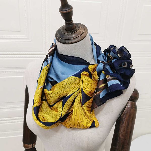 sarongs spring and summer new temperament white with fresh 90 square scarf female simulation silk satin printed silk scarf p230323, Blue;gray
sarongs spring and summer new temperament white with fresh 90 square scarf female simulation silk satin printed silk scarf p230323, Blue;gray