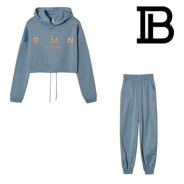 2023 fashion women's sports set balman sweater pants set multi color letter printing sweater size s-xl, Gray
2023 fashion women's sports set balman sweater pants set multi color letter printing sweater size s-xl, Gray