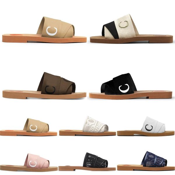 2023 slippers designer white black pink brown women shoes canvas summer indoor beach outdoor sandal size eur 35-42
2023 slippers designer white black pink brown women shoes canvas summer indoor beach outdoor sandal size eur 35-42