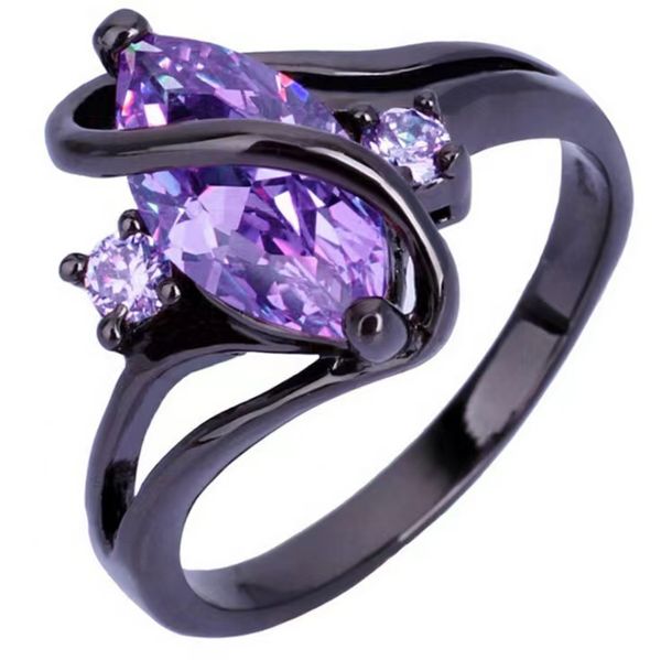 s-shaped diamond inlaid blue black gold ring for men and women's european and american fashion accessories, Golden;silver
s-shaped diamond inlaid blue black gold ring for men and women's european and american fashion accessories, Golden;silver