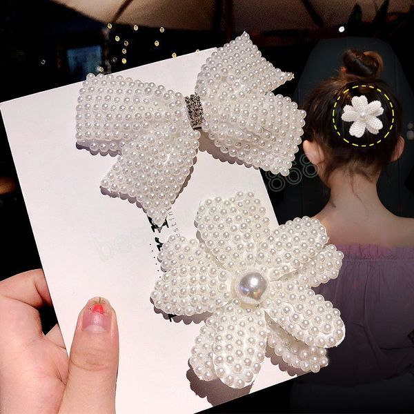 white pearl hair bows with hair clips for girls kids cute rhinestone bows hairpins hairgrips barrettes hair accessories, Golden;silver
white pearl hair bows with hair clips for girls kids cute rhinestone bows hairpins hairgrips barrettes hair accessories, Golden;silver