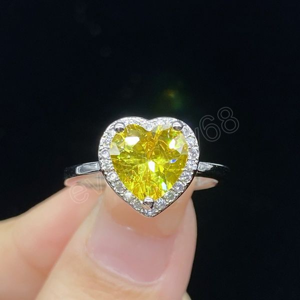 luxury heart-shaped imitation citrine open rings for women elegant shiny zircon rings wedding engagement jewelry, Silver
luxury heart-shaped imitation citrine open rings for women elegant shiny zircon rings wedding engagement jewelry, Silver