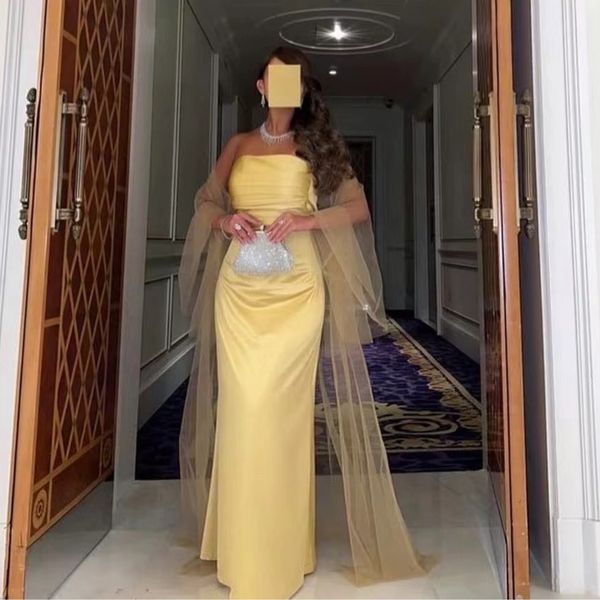 fashionvane strapless saudi arabia prom dresses women wear yellow with tulle long wraps special party evening gowns, Black
fashionvane strapless saudi arabia prom dresses women wear yellow with tulle long wraps special party evening gowns, Black