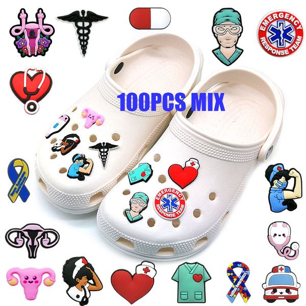 shoe parts accessories 100pcs croc charms accessories sneakers shoe decorations pins for croc woman men nurse croc jeans wholesale 230403, White;pink
shoe parts accessories 100pcs croc charms accessories sneakers shoe decorations pins for croc woman men nurse croc jeans wholesale 230403, White;pink