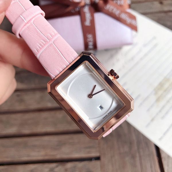 luxury womens watch fashion lady wristwatches rectangle brand designer leather strap auto date women watches for ladies birthday mother', Slivery;brown
luxury womens watch fashion lady wristwatches rectangle brand designer leather strap auto date women watches for ladies birthday mother', Slivery;brown