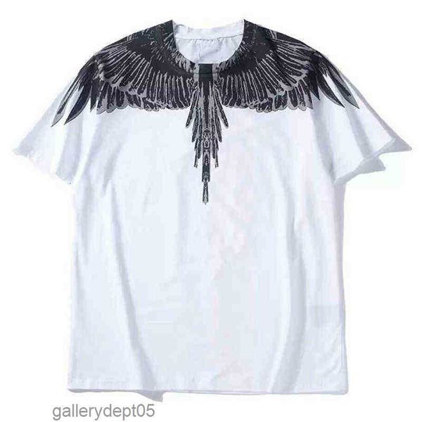 men's and women's short-sleeved mb cotton wings printed loose round neck water drop feather half-sleeved t-shirts 3s1s1, White;black
men's and women's short-sleeved mb cotton wings printed loose round neck water drop feather half-sleeved t-shirts 3s1s1, White;black