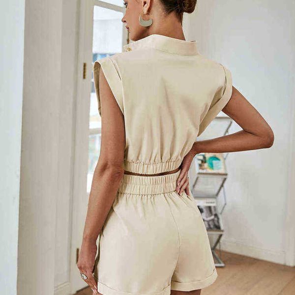 women's tracksuits consisting of polo and wide leg shorts women's casual suit with pocket apricot office, Gray
women's tracksuits consisting of polo and wide leg shorts women's casual suit with pocket apricot office, Gray